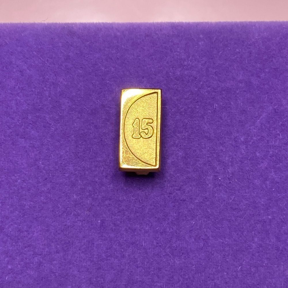 💛 Vintage Gold Filled Birks “15” Year Brooch